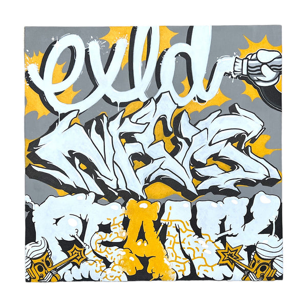 East Collaboration Painting by Franky Amigo x EXLD x Nevs